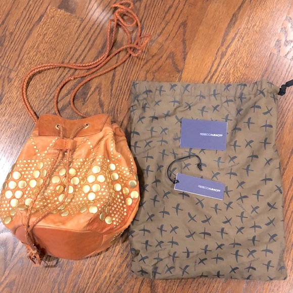 Rebecca Minkoff Studded Drawstring Bag - Picture 1 of 11
